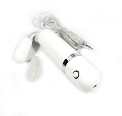 Silent Bullet Vibrator (White, 10 Modes)