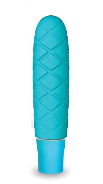 Mini Silicone Discreet Vibrator (Aqua Blue)