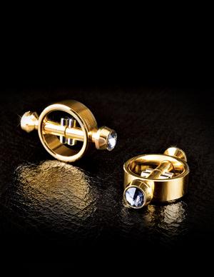 Gold Magnetic Nipple Clamps - Skankccessories