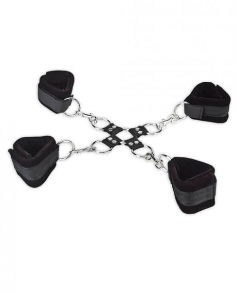 5 Piece Hogtie Set (Black) - Skankccessories