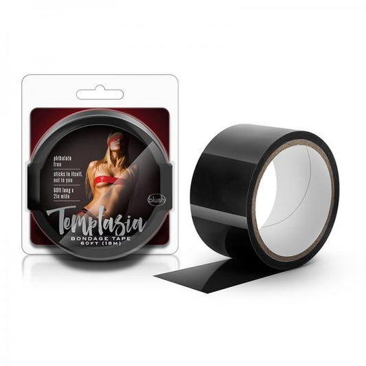 Bondage Tape (60 Feet, Black) - Skankccessories