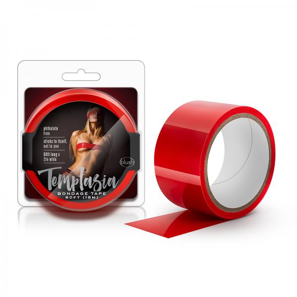 Bondage Tape (60 Feet, Red) - Skankccessories