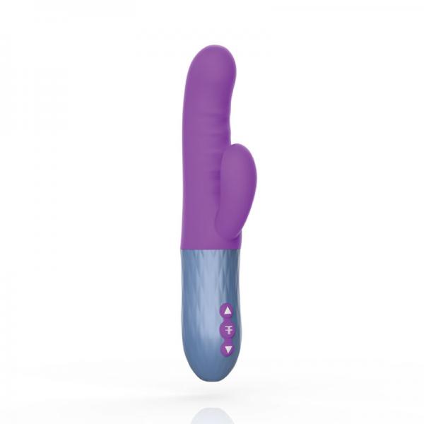 Premium Thruster w/Clit Stim (Purple)